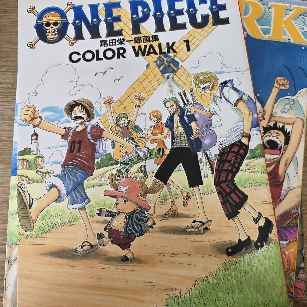 One piece color walk artbooks